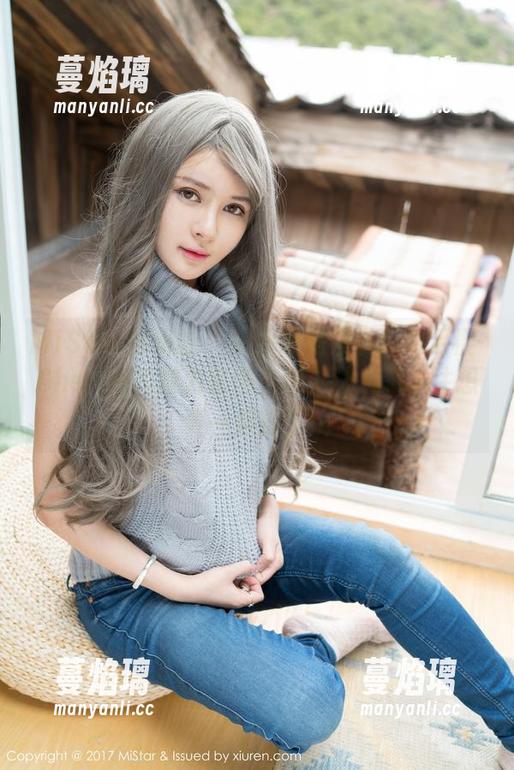 MiStar魅妍社 - 女仆风潮来袭！绯月樱-Cherry的魅力套图合集，让人忍不住想要一起打工！