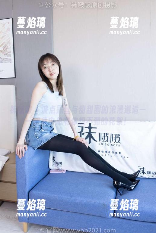 袜啵啵 - 波点黑丝与甜甜圈的浪漫邂逅——图集中总有你想不到的花絮！
